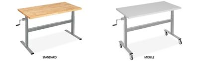 Manual Adjustable Height Workbenches