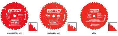 Diablo<sup><small>MD</small></sup> – Lames de scie circulaire