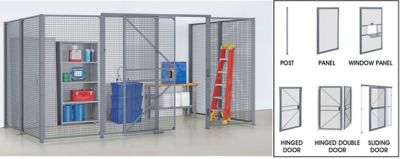 Modular Wire Security Rooms