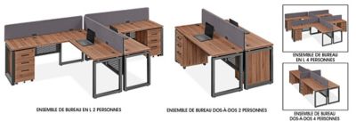Metro – Postes de travail de bureau