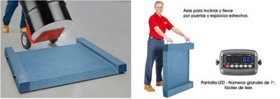 Uline Básculas Portátiles de Piso