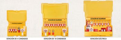 Estaciones de Bloqueo/Etiquetado de Pared