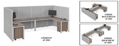 Shared Downtown Privacy Workstations