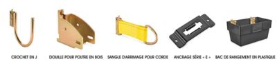 Accessoires série « E »