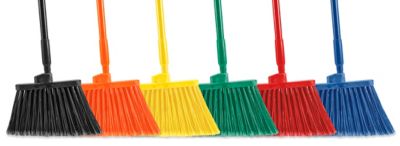 Colored Angle Brooms