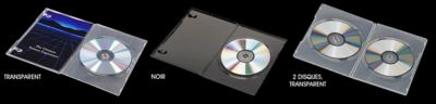 Boîtiers minces pour DVD