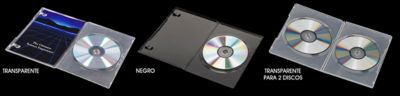 Estuches Delgados para DVDs