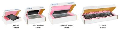 Boîtes d'expédition pour portable et clavier