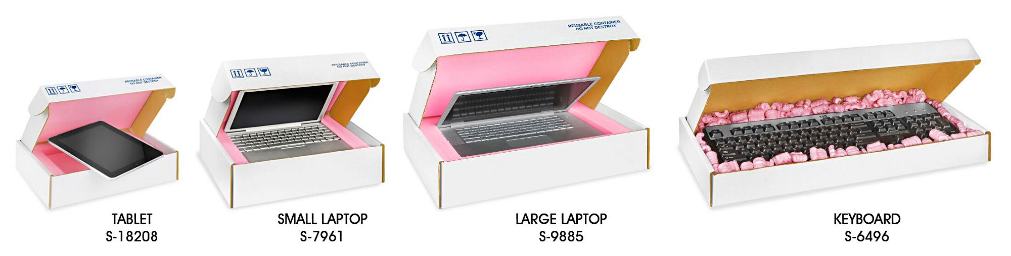 Laptop and Keyboard Mailers