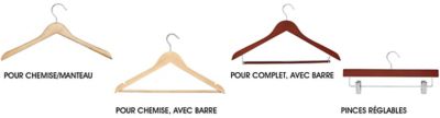 Cintres en bois