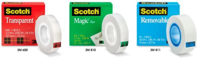 Buy 3M Scotch Magic Tape 810 (green), invisible online at Modulor