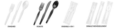 Uline – Ustensiles en plastique