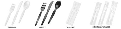 Uline Plastic Utensils