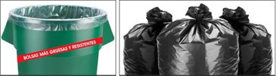 Uline Bolsas Industriales para Basura