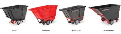 Rubbermaid<sup>&reg;</sup> Tilt Trucks