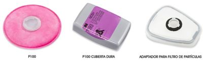 3M Filtros de Partículas para Respirador