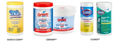 Lingettes désinfectantes