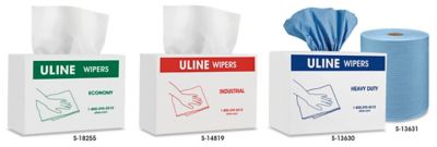 Uline Wipers in Stock Uline