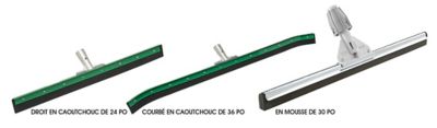 Raclettes de plancher industrielles