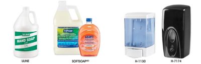 Savon liquide en vrac/distributeurs