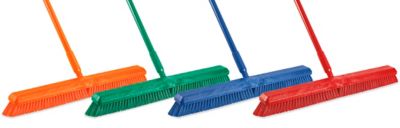 Colored Push Brooms