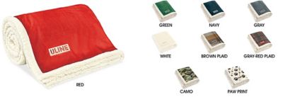 Lamb's Wool Throw in Stock ULINE