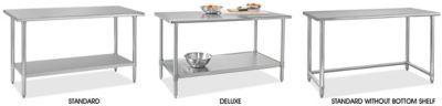 Stainless Steel Worktables