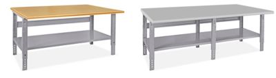 Tables d'emballage industrielles format géant