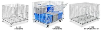 Collapsible Wire Containers