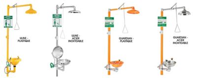 Douches d'urgence/Douches oculaires