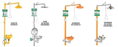 Estaciones Regadera / Lavaojos de Emergencia
