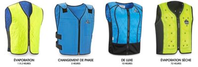 Gilets de refroidissement