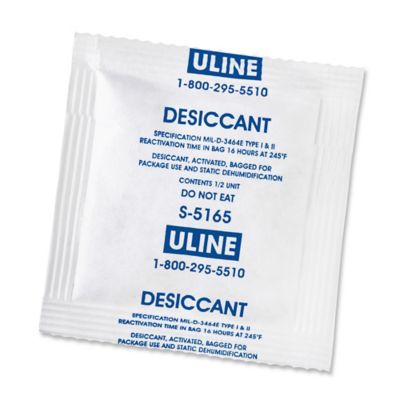 Tyvek<sup><small>MD</small></sup> – Déshydratants à base d'argile en sac