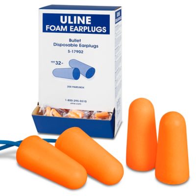 Uline Bullet Earplugs