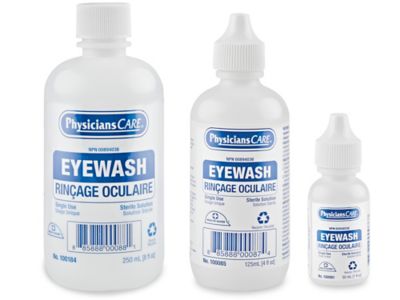 Solution saline à usage unique – 8 oz S-23835 - Uline