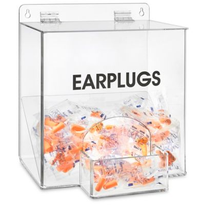 acrylic-ear-plug-dispensers-in-stock-uline