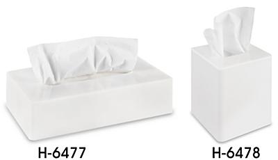 Rectangle Facial Tissue Box Cover - 2 x 9 x 5 H-6477 - Uline