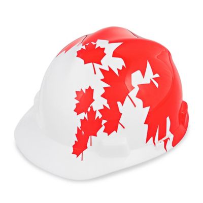 Casques de sécurité – Fierté canadienne