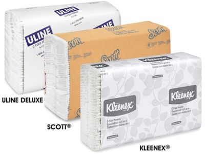 Uline Kraft Paper Roll Towels - 8 x 800' S-12849 - Uline