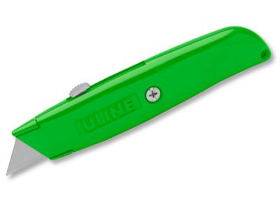 OOZCC Box Cutter, Utility Knife for Cutting Unpacking, Safety Simple  Operation Carpet Knife Heavy Duty, Extra 10 Blades Included : :  DIY & Tools