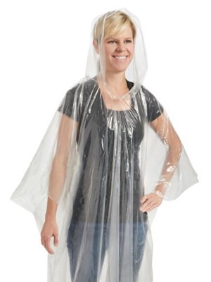 Rain Ponchos, Plastic Ponchos, Disposable Rain Ponchos in Stock