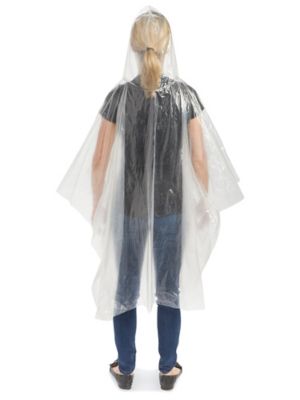 Hello Rain Handbag Poncho: Available in Clear and Frosted