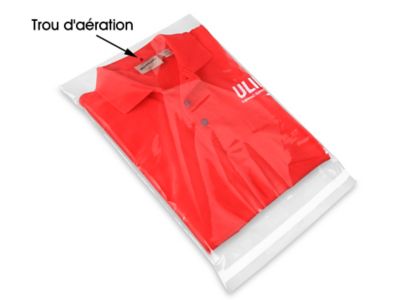 Sacs avec trous d'aération