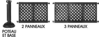 Clôture pour terrasse