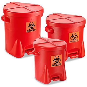 Biohazard Waste Cans