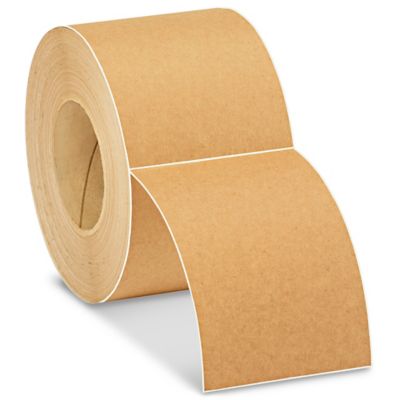 Labelmaster shipbr Blank Brown Kraft Paper Label