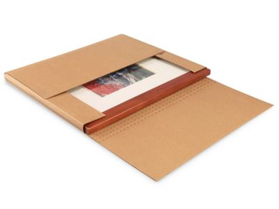 Kraft Easy-Fold Mailers, Vinyl Record Shipping Boxes in Stock - ULINE