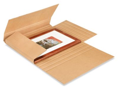 Jumbo Kraft Easy Fold Mailers in Stock - ULINE