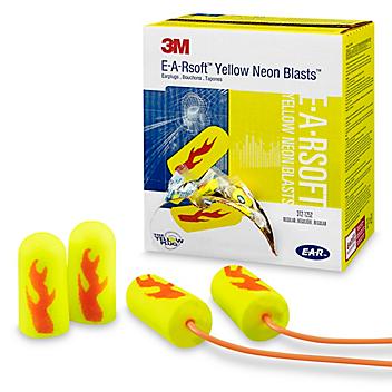 3M E.A.Rsoft<sup>&trade;</sup> Yellow Neon Blasts<sup>&trade;</sup> Earplugs