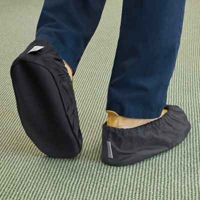 Uline Standard Shoe Covers - Size 12-15, Blue